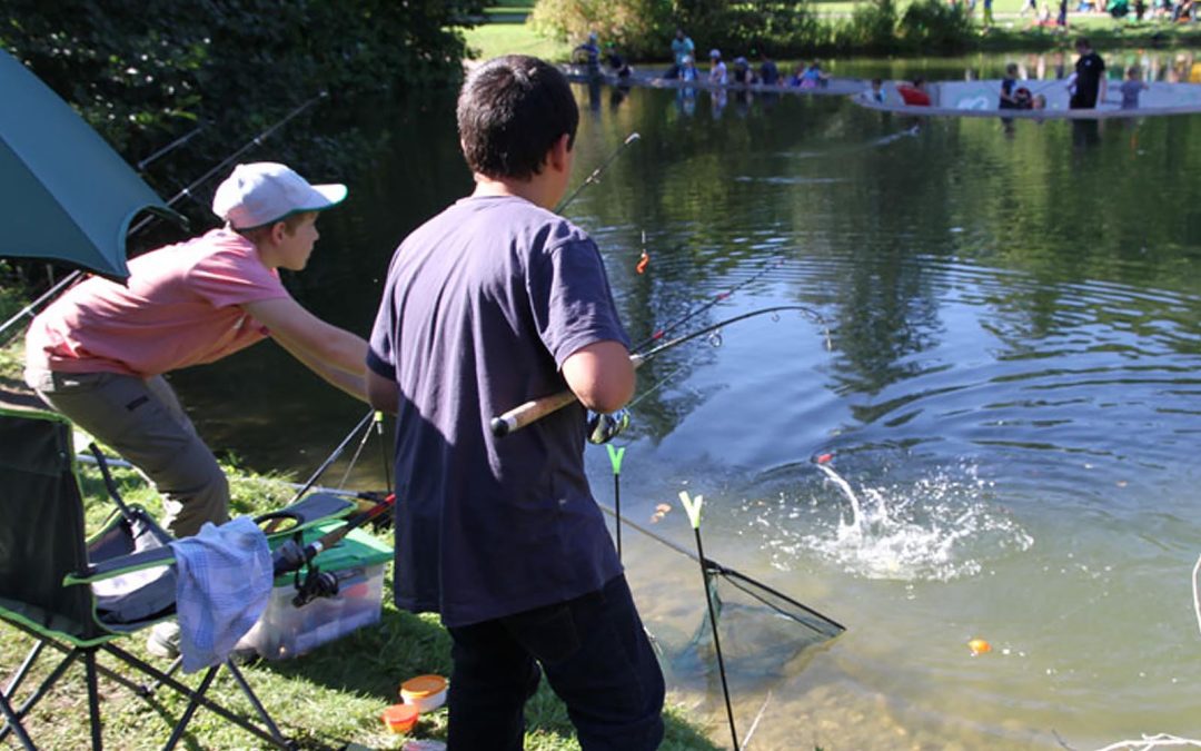 Einladung zum Fischen und Grillen am Hallenbadteich 2024