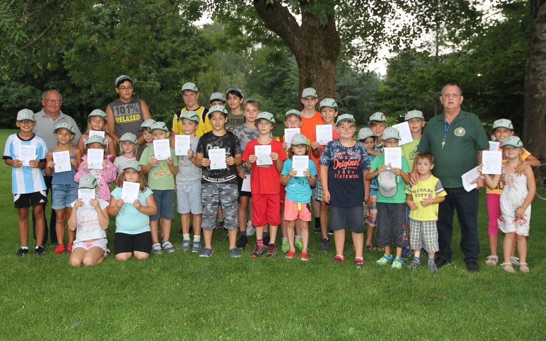 Fischen und Grillen für Kinder 2017